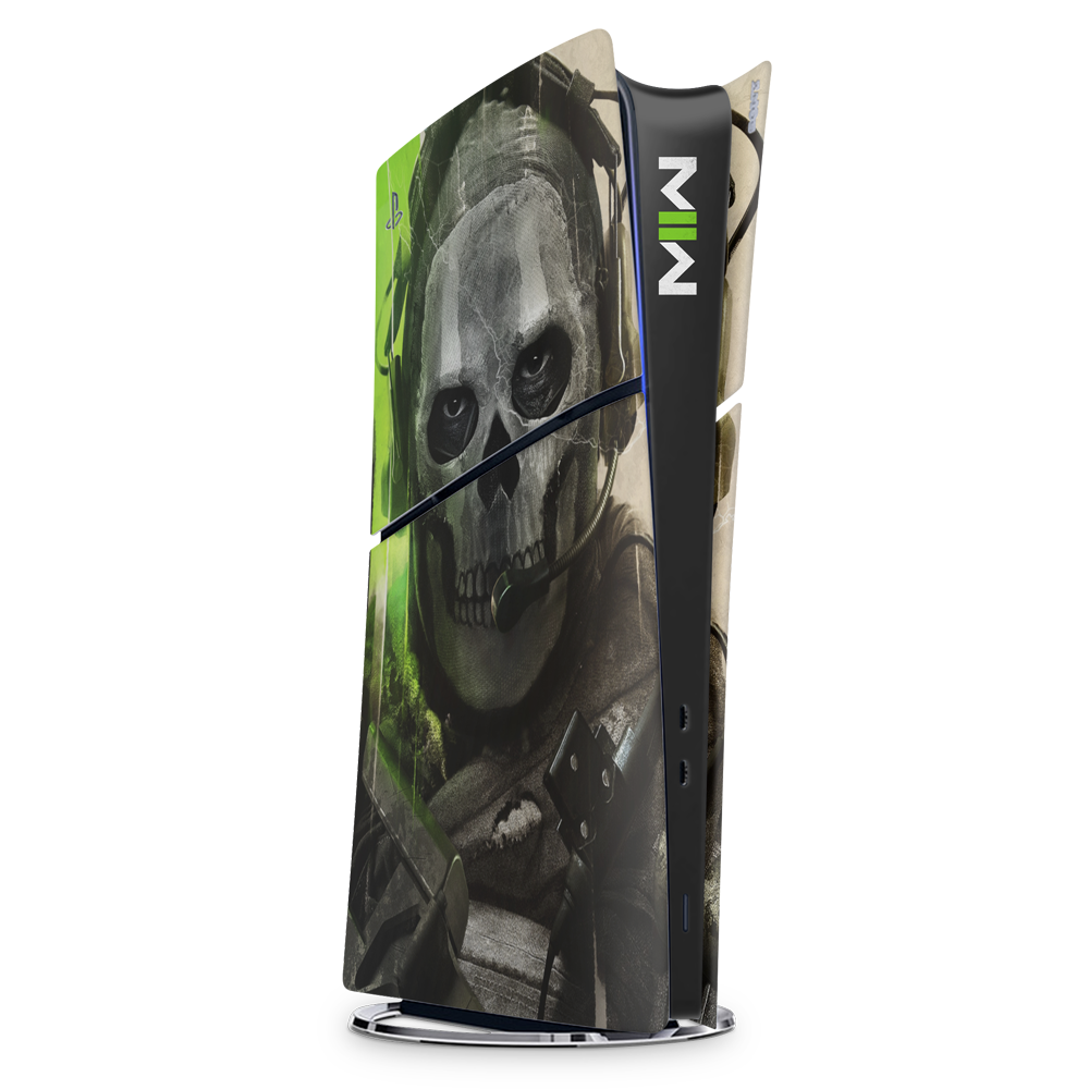 SkinNit Decal Sticker Skin For PS5 Slim Digital : Modern Warfare II