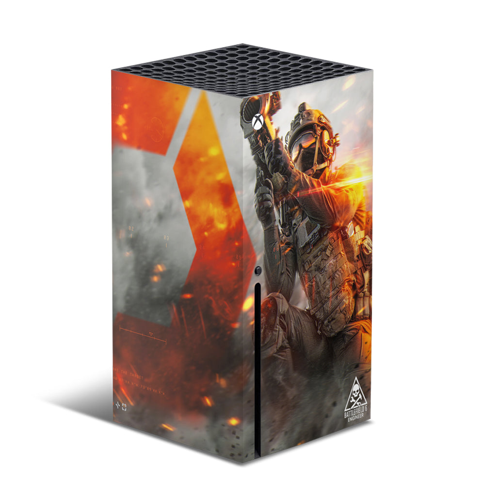 Decal Skin Compatible with Xbox Series X: Battlefield 6 Engineer (Decal Only)
