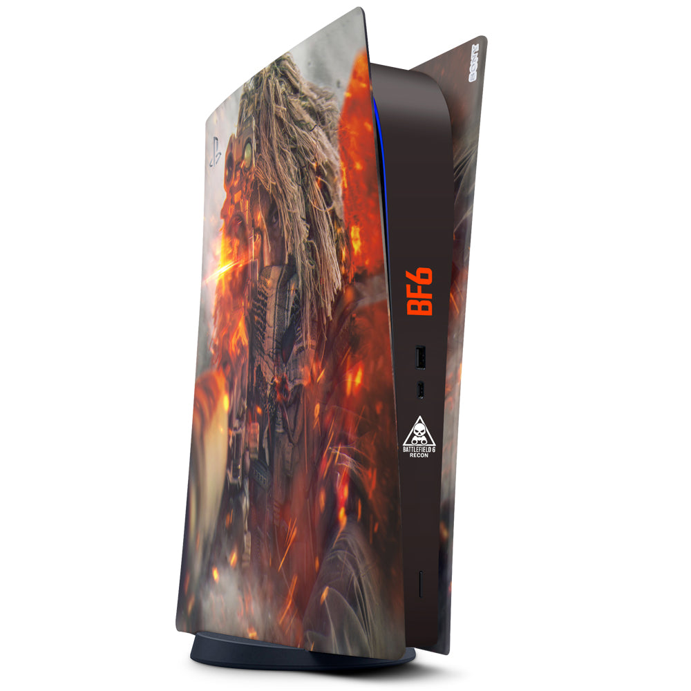 Decal Skin Compatible with PS5 Digital (No Disc): Battlefield 6 Recon (Decal Only)