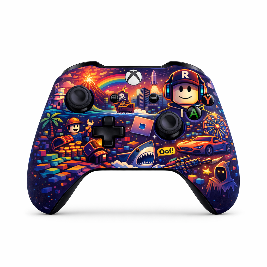 Skin Compatible with Xbox One X: Roblox