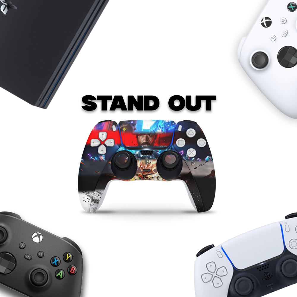 Decal Skin Sticker Compatible with PS5: Carbon Rock Glow Pink