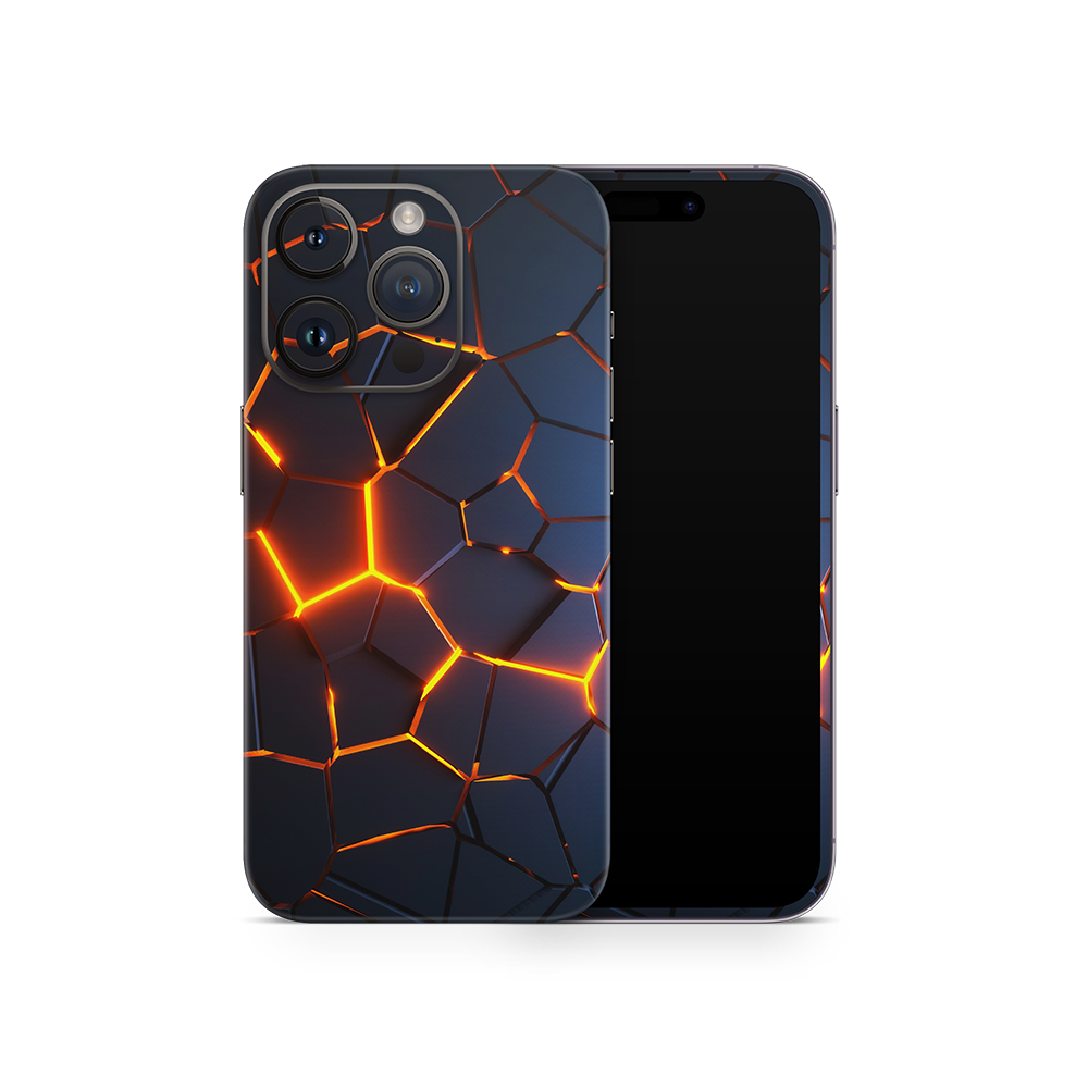 SkinNit Decal Sticker Skin Apple iPhone 14 Pro Premium Lava (Decal Skin)