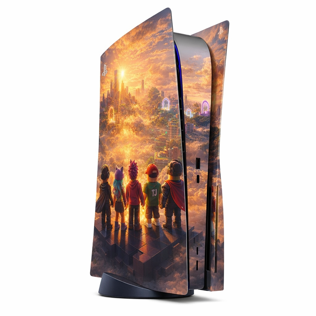 Skin Compatible with PS5 (Disc): Roblox