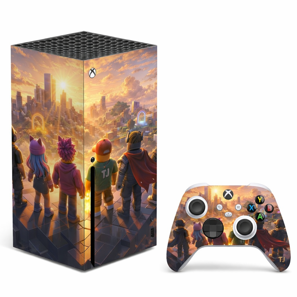 Skin Compatible with Xbox Series X: Roblox