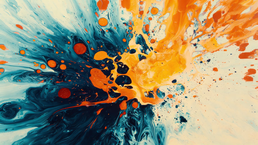 Citrus Ink Splash - Paint Range SkinNit design