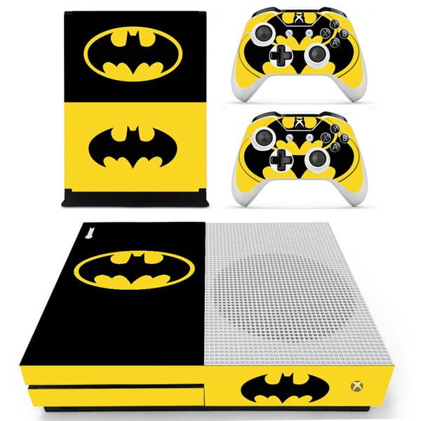 SkinNit Decal Sticker Skin For Xbox One S: Batman 2018