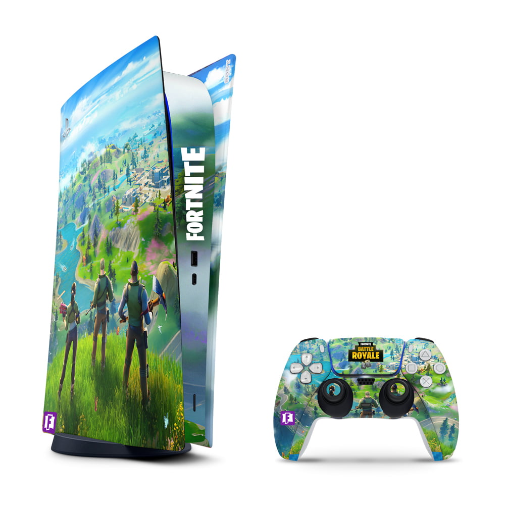 SkinNit Decal Sticker Skin For PS5 Digital (No Disk): Fortnite