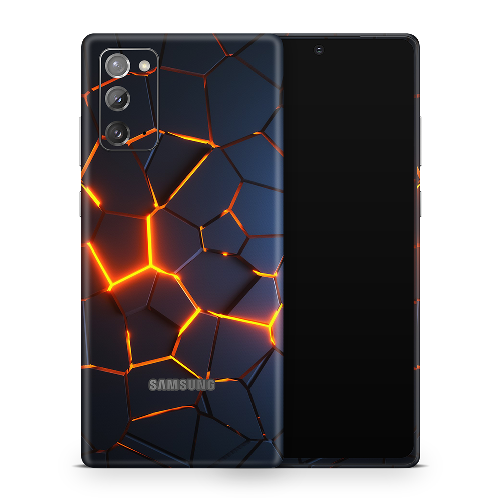 SkinNit Decal Sticker Skin Samsung Galaxy Note 20 Premium Lava (Decal Skin)
