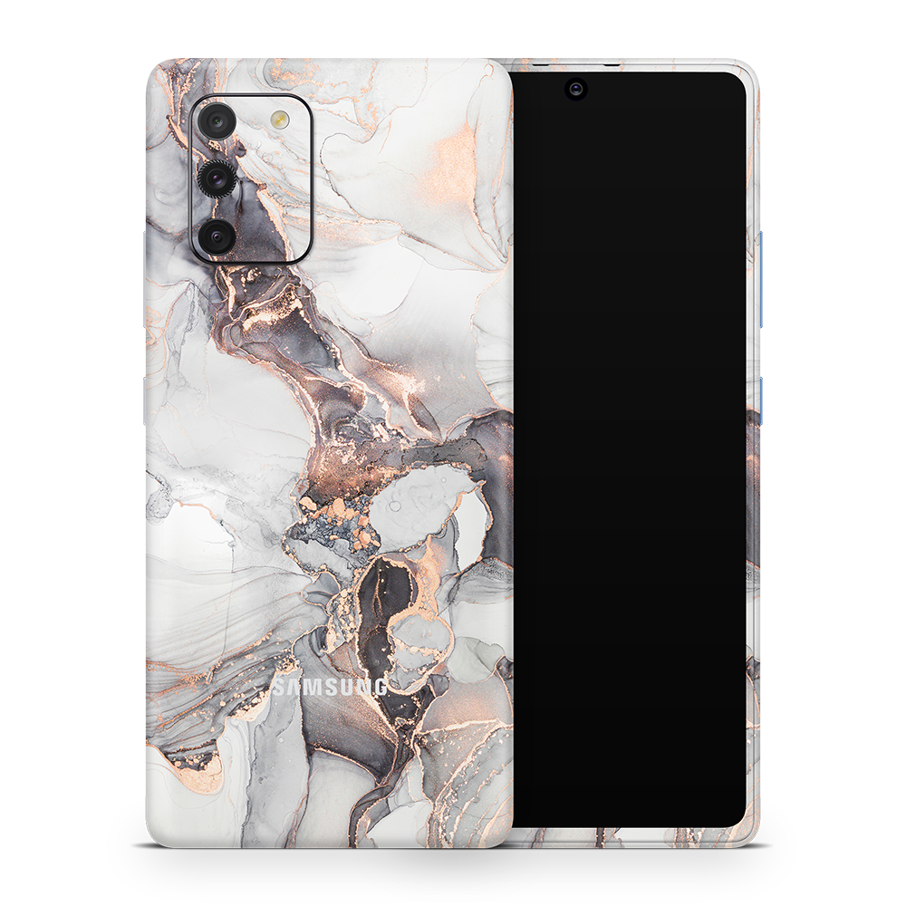 SkinNit Decal Sticker Skin Samsung Galaxy S10 Lite Marble Mystic (Decal Skin)