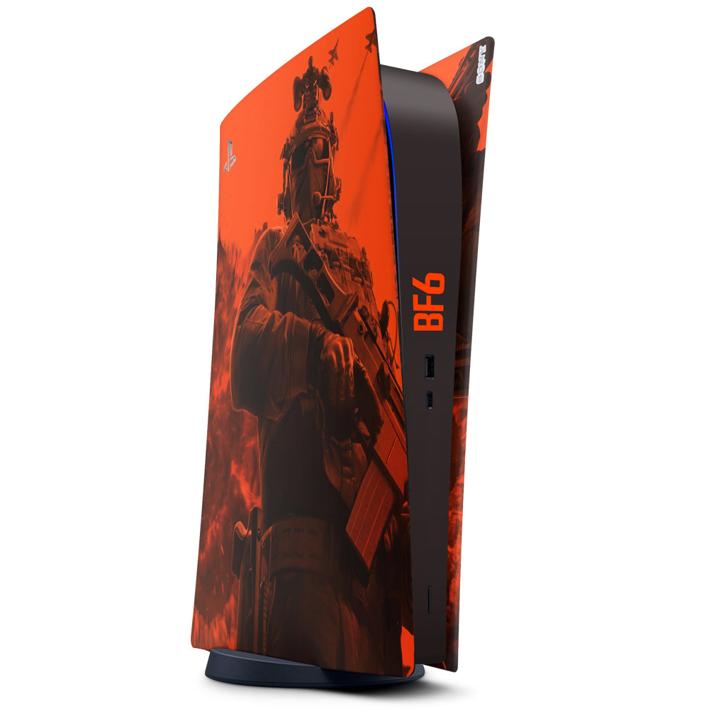 Decal Skin Compatible with PS5 Digital (No Disc): Battlefield 6 (Decal Only)
