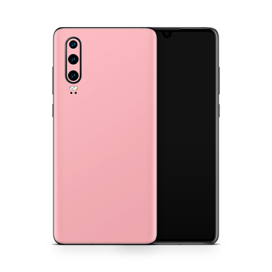SkinNit Decal Sticker Skin Huawei P30 Pastel Pink (Decal Skin)