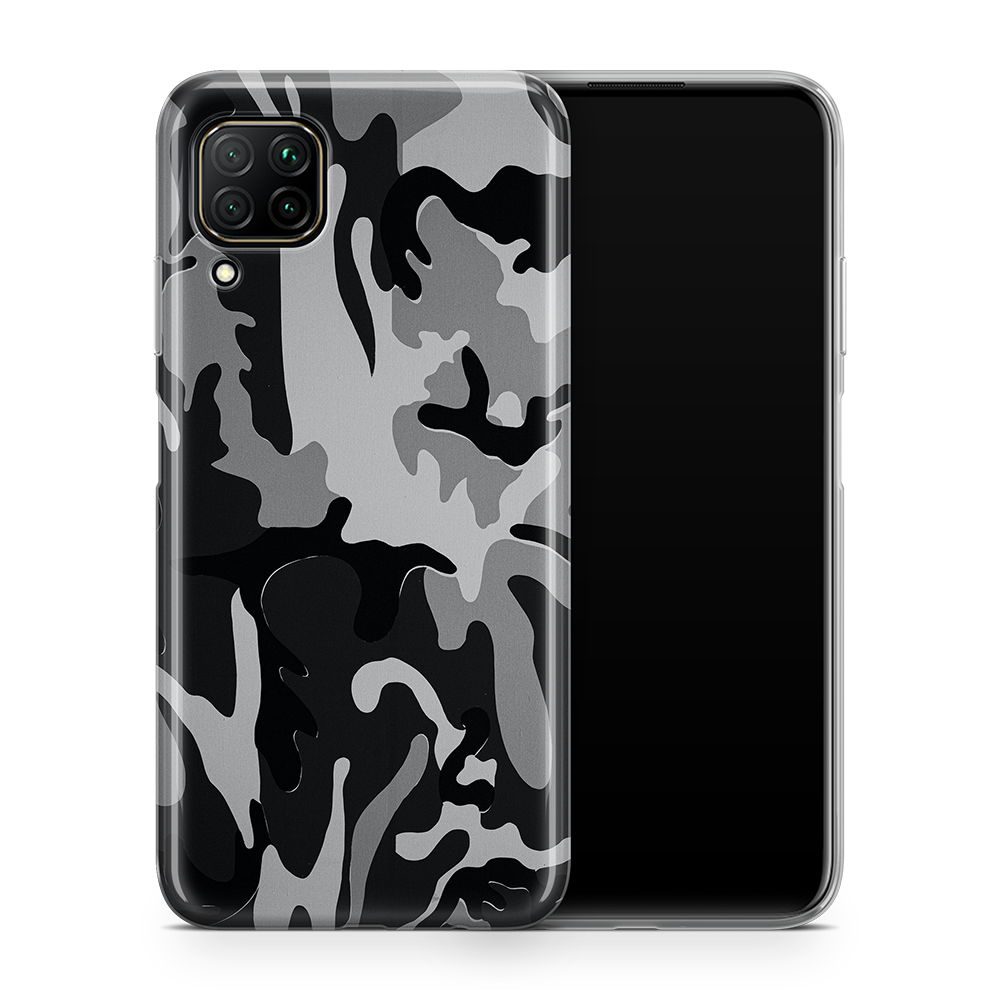 SkinNit Decal Sticker Skin Huawei P40 Lite Camo Snow (Decal Skin)