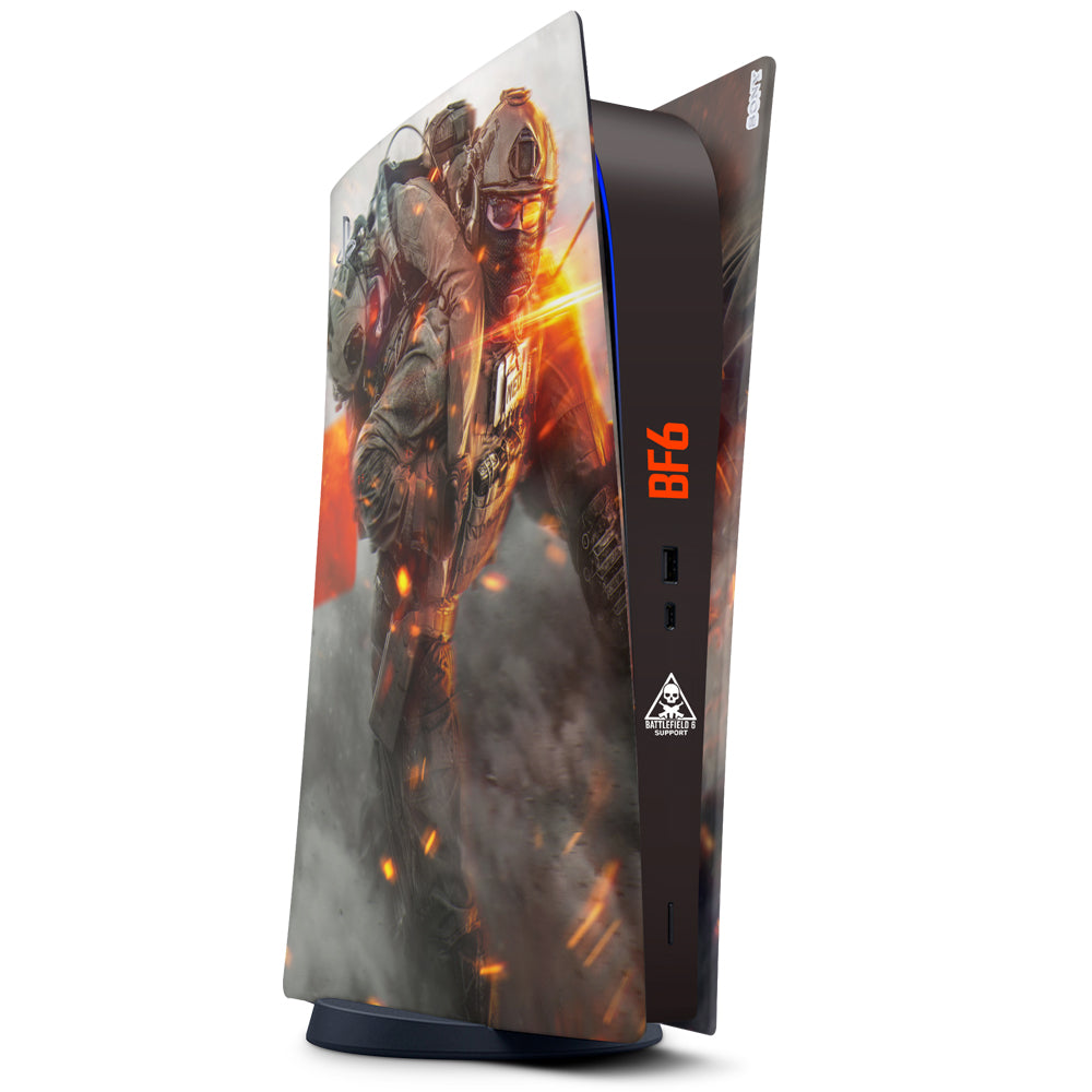 Decal Skin Compatible with PS5 Digital (No Disc): Battlefield 6 Support (Decal Only)