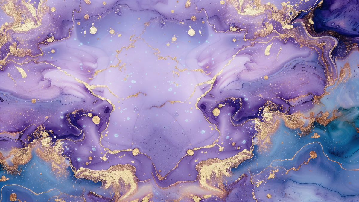 Lavender Ocean Marble
