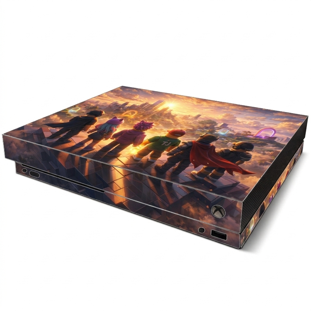 Skin Compatible with Xbox One X: Roblox