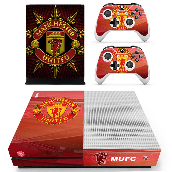 SkinNit Decal Sticker Skin For Xbox One S: Manchester United 2016