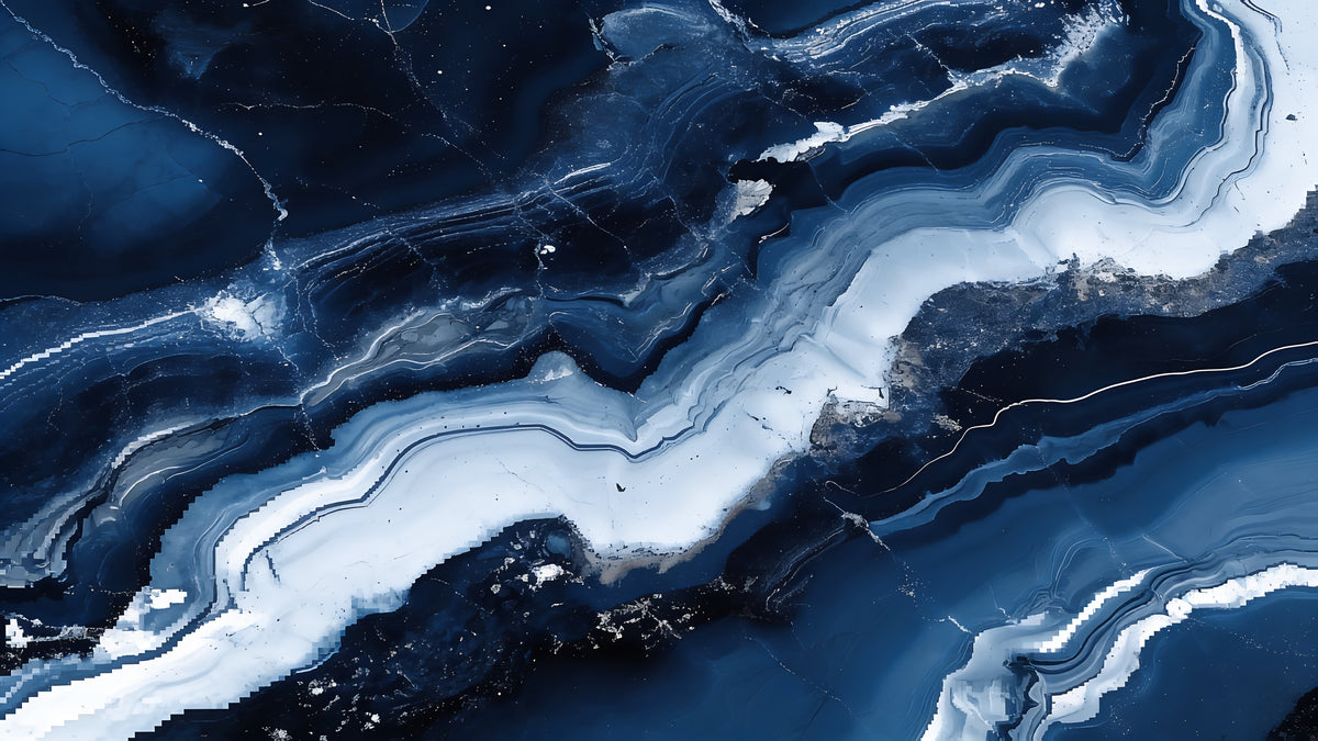 Ocean Ice Marble
