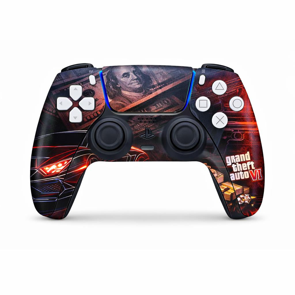 Skin Compatible with PS5 (Disc): Grand Theft Auto VI