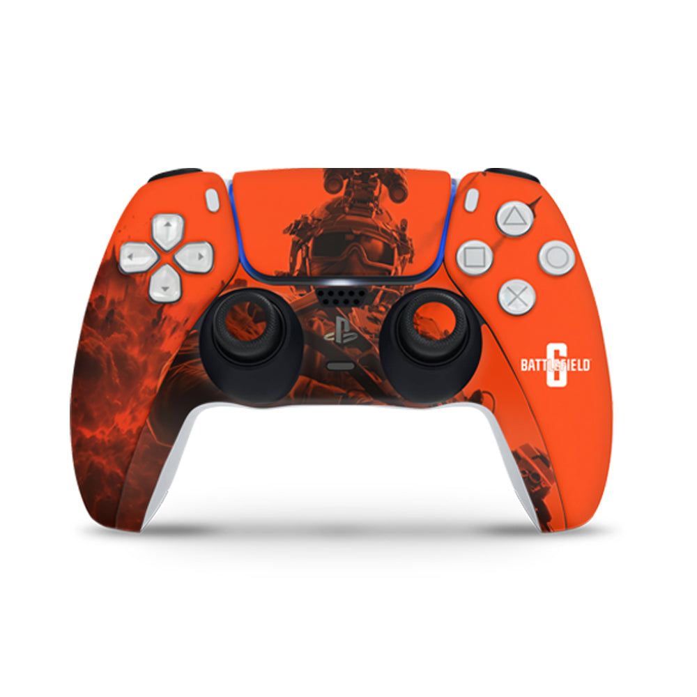 Decal Skin Compatible with PS5 Slim Digital (No Disc): Battlefield 6 (Decal Only)