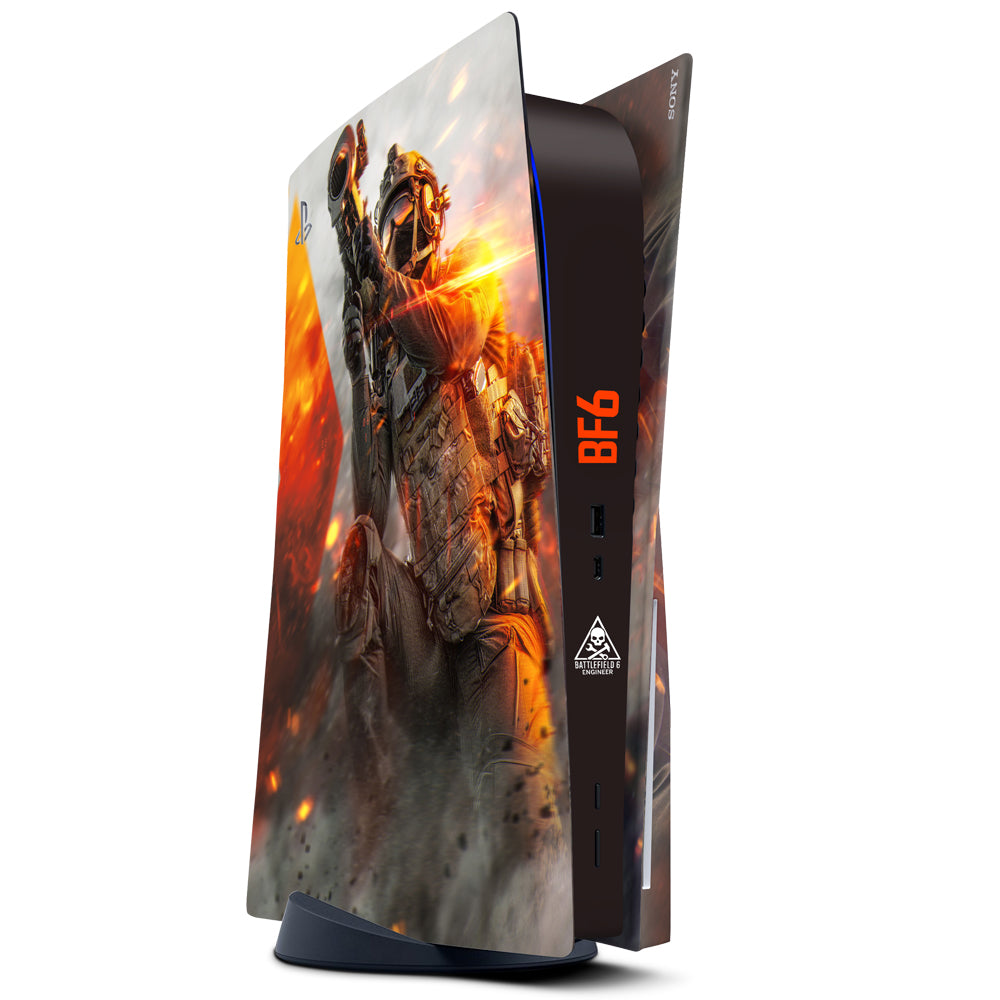 Decal Skin Compatible with PS5 (Disc): Battlefield 6 Engineer (Decal Only)