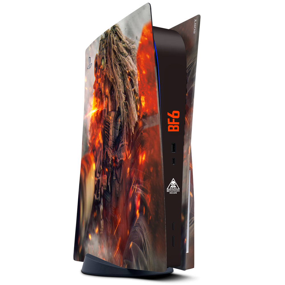 Decal Skin Compatible with PS5 (Disc): Battlefield 6 Recon (Decal Only)