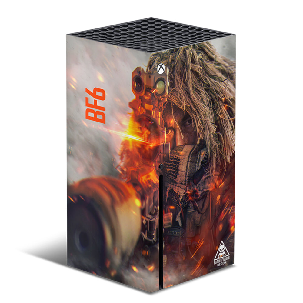 Decal Skin Compatible with Xbox Series X: Battlefield 6 Recon (Decal Only)