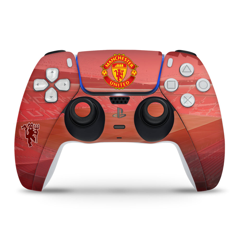 SkinNit Decal Sticker Skin For PS5 Slim Digital : Manchester United