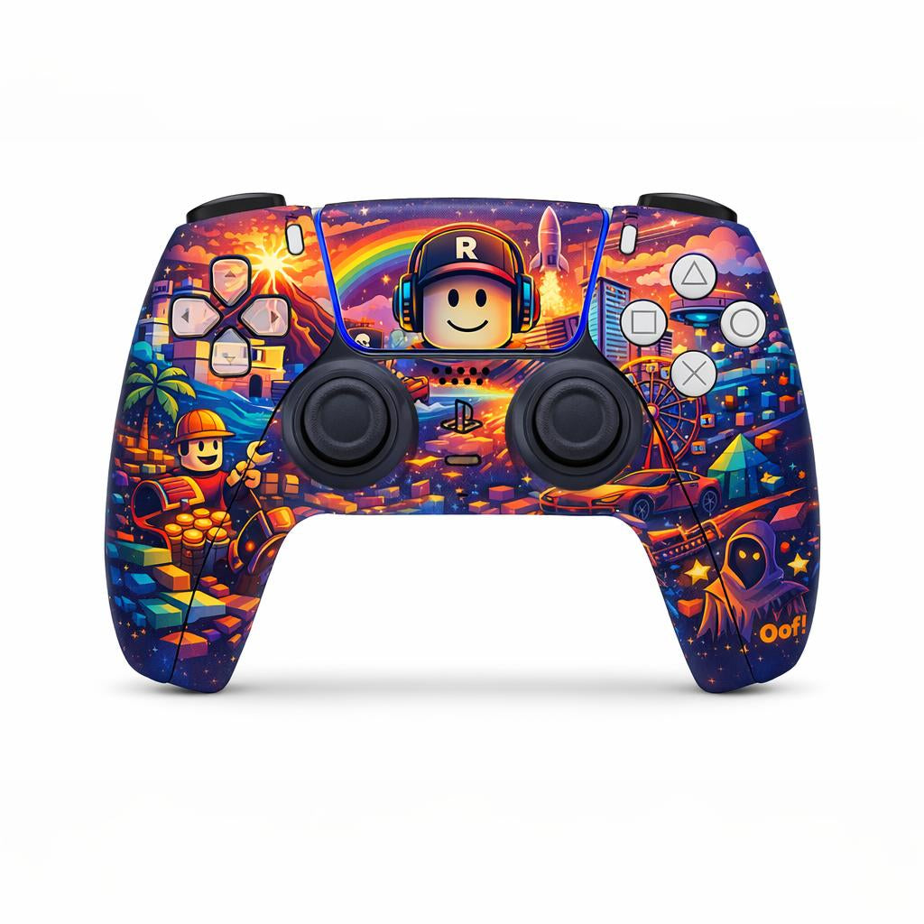 Skin Compatible with PS5 Slim Digital (No Disc): Roblox