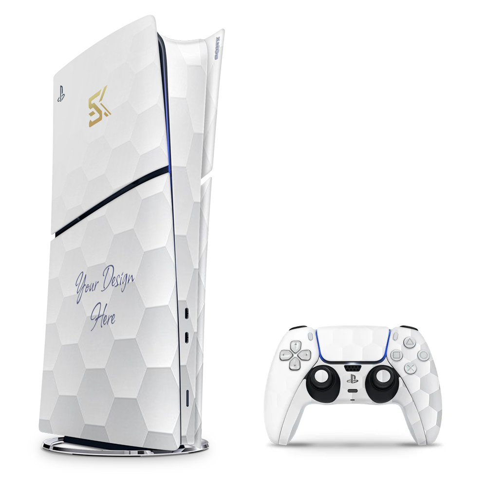 SkinNit Decal Sticker Skin For PS5 Slim Digital (No Disk): Customise