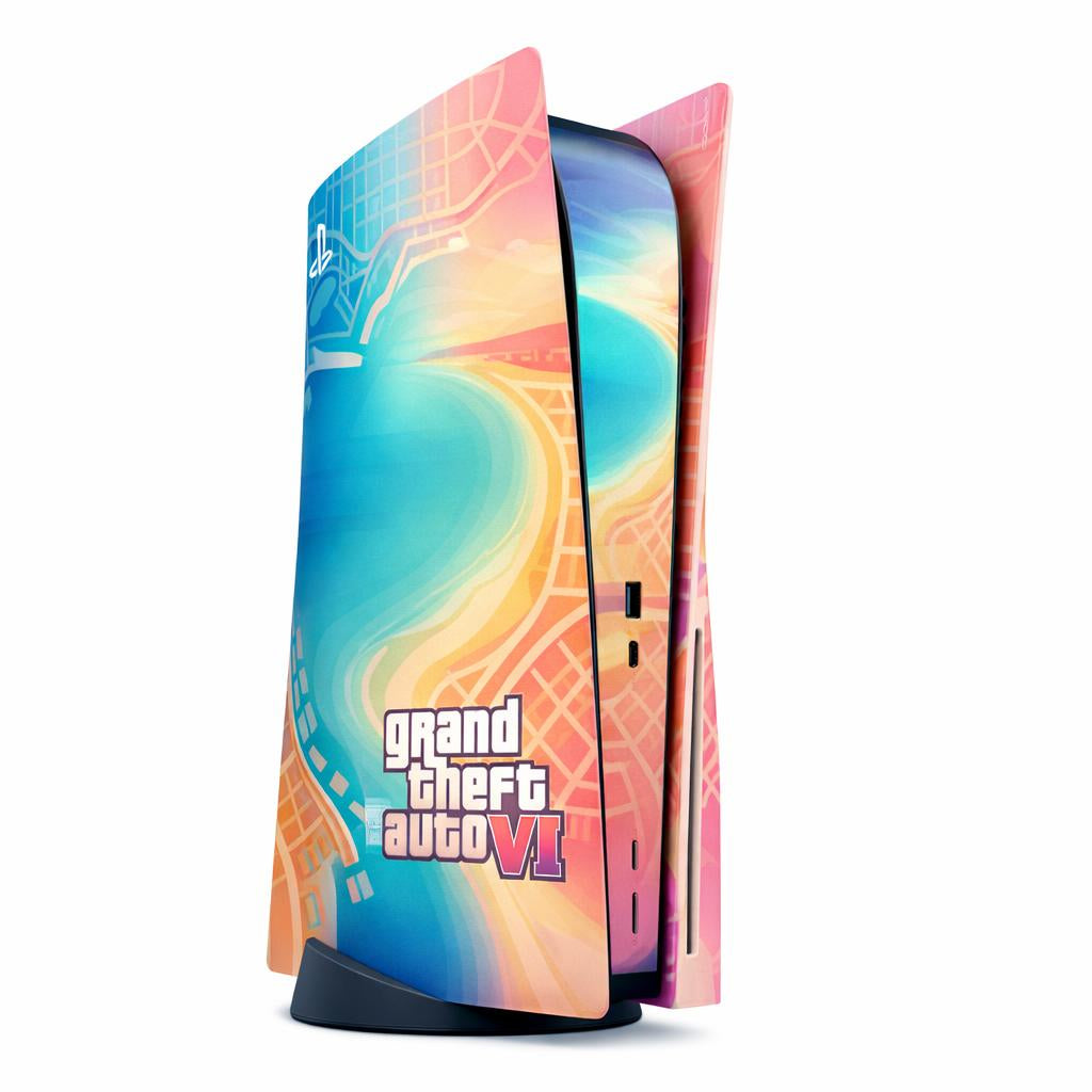 Skin Compatible with PS5 (Disc): Grand Theft Auto VI