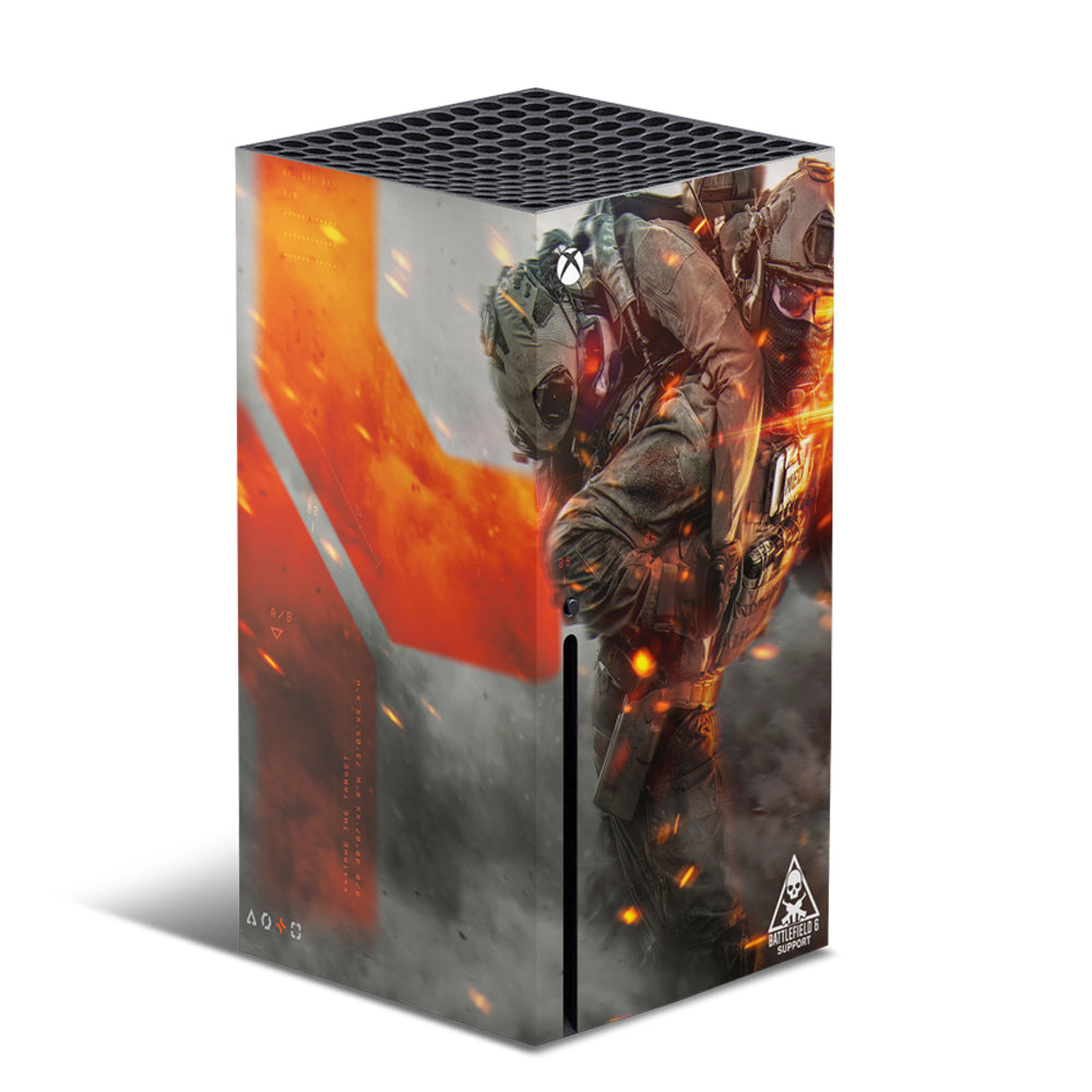 Decal Skin Compatible with Xbox Series X: Battlefield 6 Support (Decal Only)
