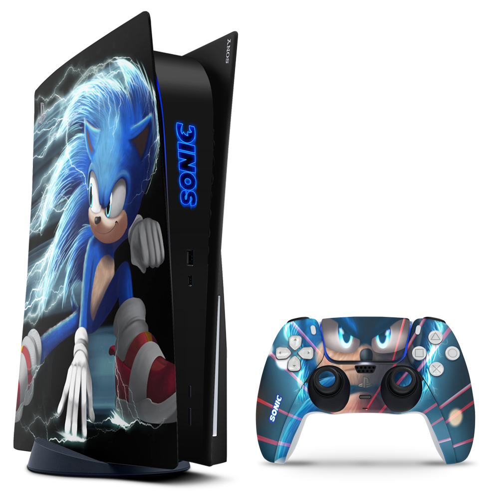 SkinNit Decal Skin For PS5: Sonic - SkinNit