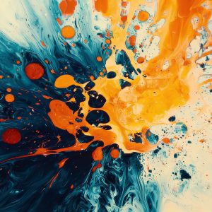 Citrus Ink Splash