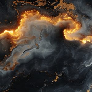 Smoky Gold Marble