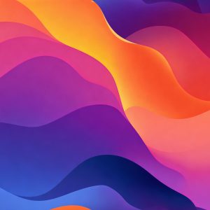 Sunset Wave Gradient